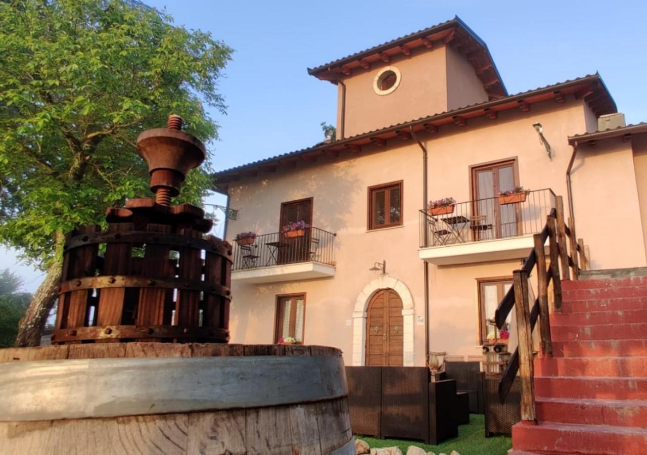 "Il Casaletto" Agriturismo Moderno, Vista Panoramica E Cibo Spettacolare- Scurcola Marsicana Екстер'єр фото